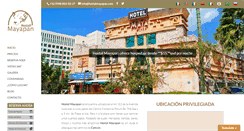 Desktop Screenshot of hostalmayapan.com